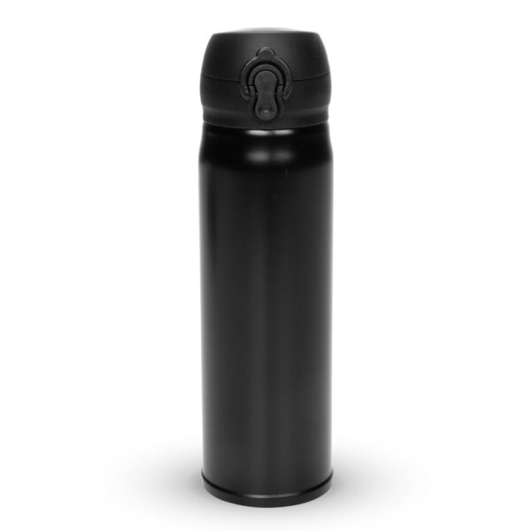 Garrafa Térmica Personalizada com personalização de logotipo de marca empresarial. Excelente brinde para empresas.