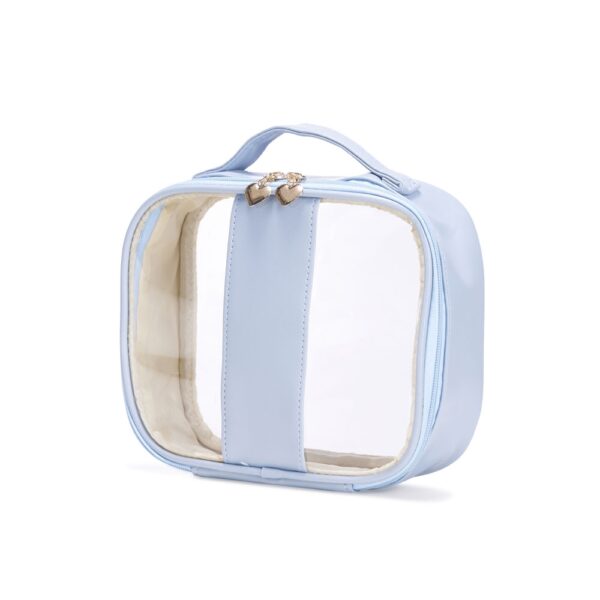Necessaire Personalizada com personalização de logotipo de marca corporativa. Brinde corporativo refinado.