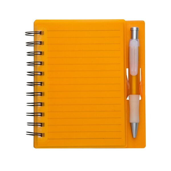 Caderno Personalizado com logotipo de marca empresarial. Opção de brindes para empresa.