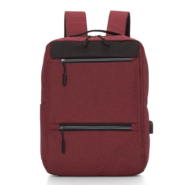 Mochila Personalizada com logotipo de marca corporativa. Tipo de brindes para empresa.