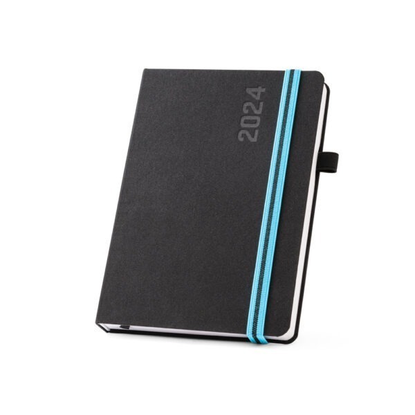 (21x14 cm) | Agenda Personalizada 2024 A5 em tecido poliéster - HUBSP-66190 - Image 4