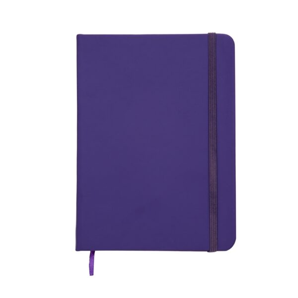 (18x13 cm) | Caderno Personalizado tipo Moleskine - Emborrachado c/ Pauta - HUBZB-12514 - Image 11