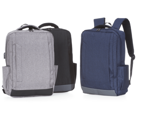 Mochila Personalizada com logotipo de marca corporativa. Tipo de brindes para empresa.