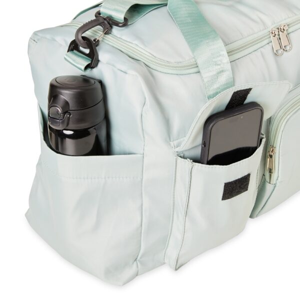 Bolsa de Viagem Personalizada com personalização de logotipo de marca empresarial. Brinde personalizado elegante.
