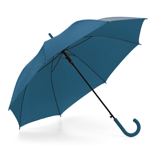 Guarda Chuva Personalizado com logotipo de marca corporativa. Opção de brinde corporativo.
