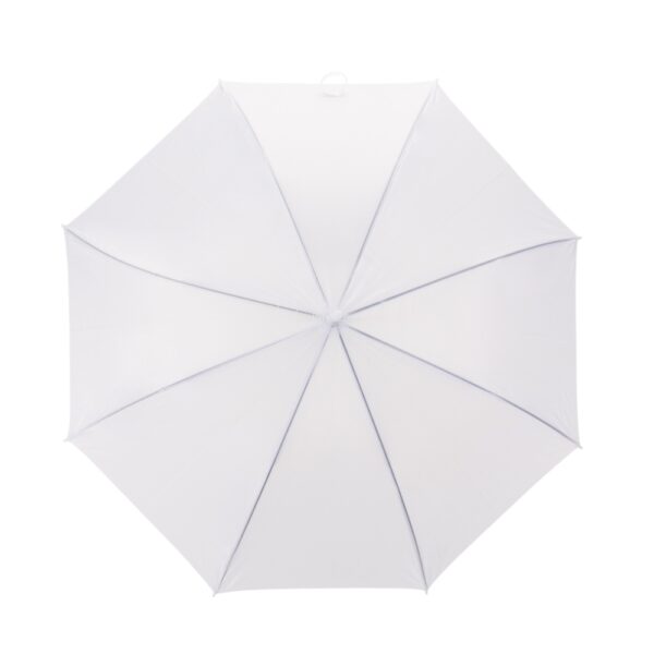 Guarda Chuva Personalizado com personalização de logotipo de marca corporativa. Brinde personalizado exclusivo.