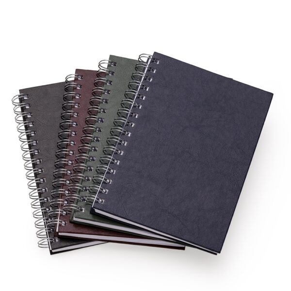 Caderno Personalizado com personalização de marca empresarial. Opção de brinde corporativo para empresas.