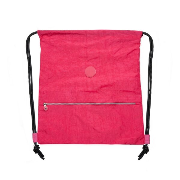Mochila Saco Personalizada com logotipo de marca corporativa. Opção de brinde corporativo para empresas.