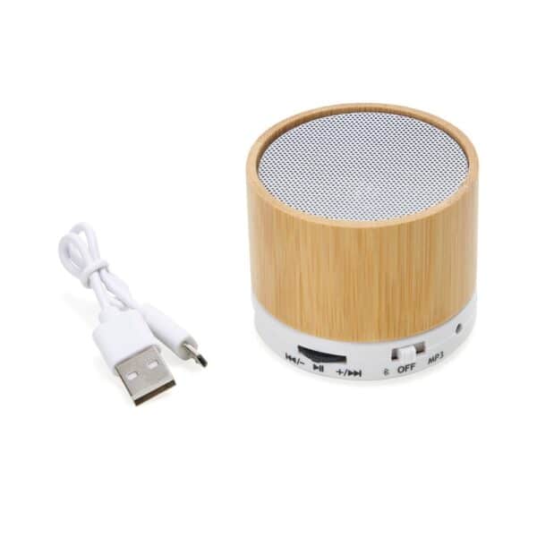 Caixa de Som Personalizada Multimídia Bambu - HUBZB-04361 - Image 5