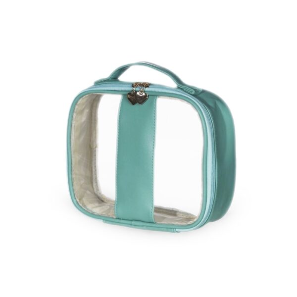 Necessaire Personalizada com personalização de logotipo de marca corporativa. Excelente brinde para empresas.