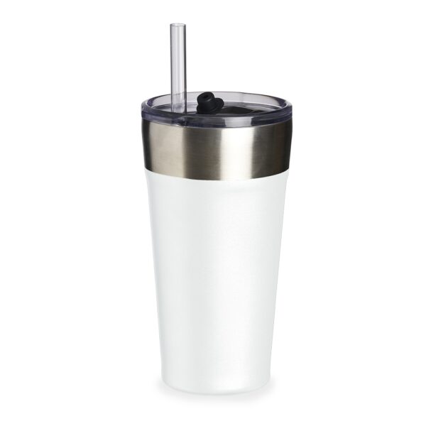 Copo Personalizado Térmico com Canudo 500ml - HUBZB-18655 - Image 9
