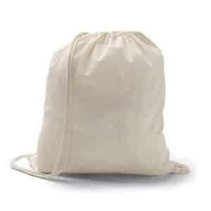 Mochila Saco Personalizada com personalização de marca corporativa. Opção de brindes para empresa.