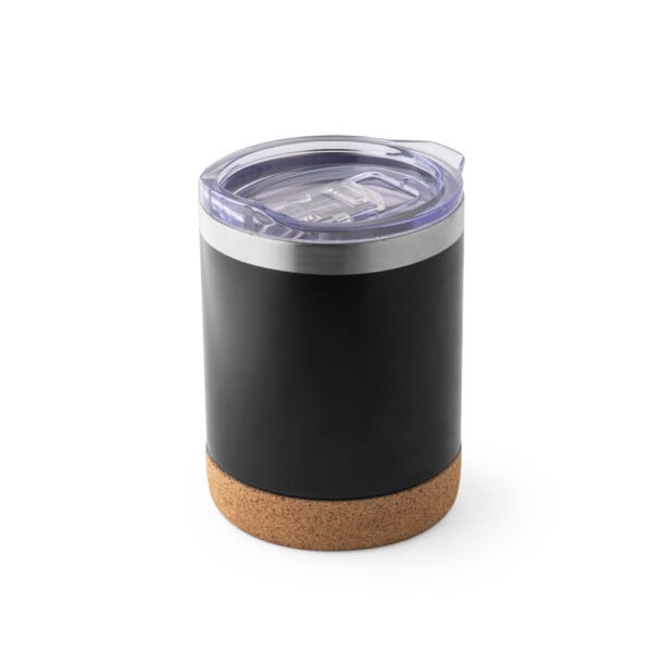Copo térmico personalizado com personalização, prático e sofisticado brinde corporativo.
