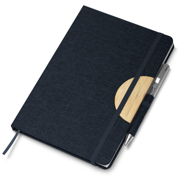 Caderno Personalizado com logotipo de marca empresarial. Opção de brinde corporativo para empresas.