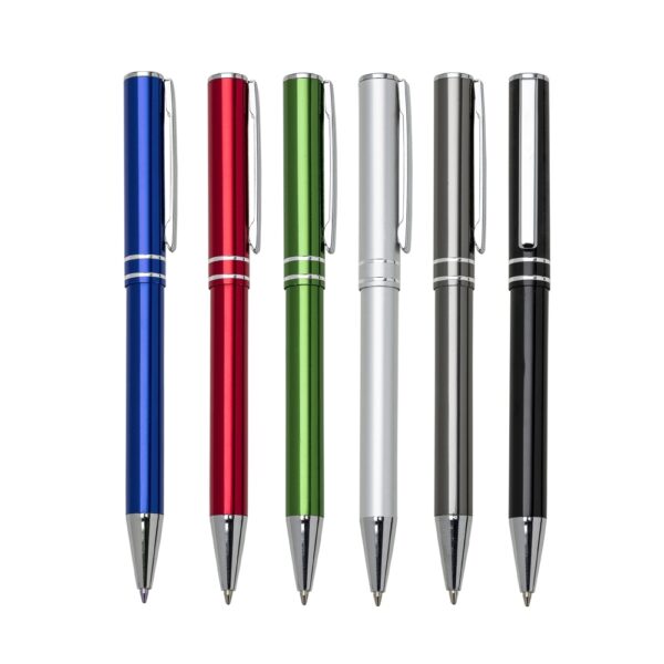 Caneta Personalizada com gravação de logotipo de marca corporativa. Ótimo brinde para empresas.