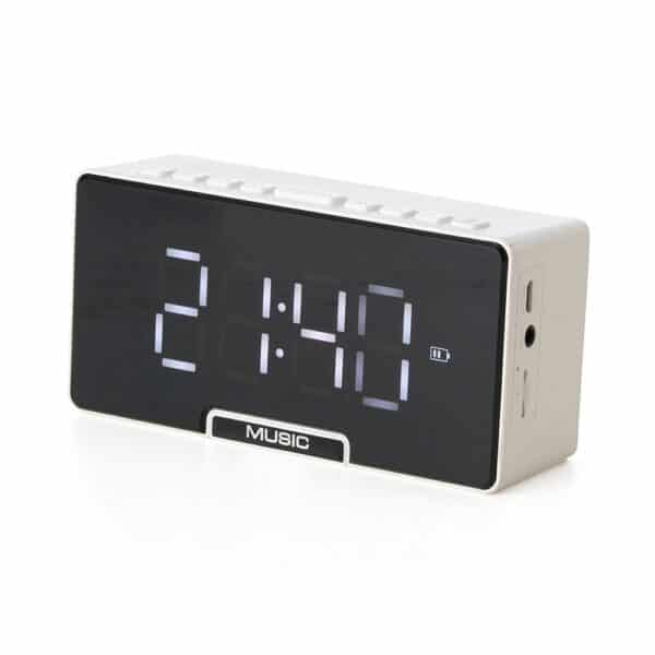 Caixa de Som Personalizada Bluetooth c/ Relógio - HUBZB-04065 - Image 2