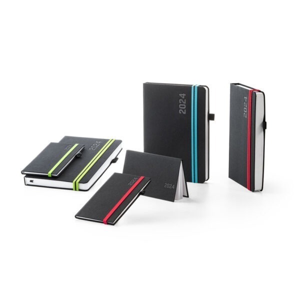 (21x14 cm) | Agenda Personalizada 2024 A5 em tecido poliéster - HUBSP-66190 - Image 8