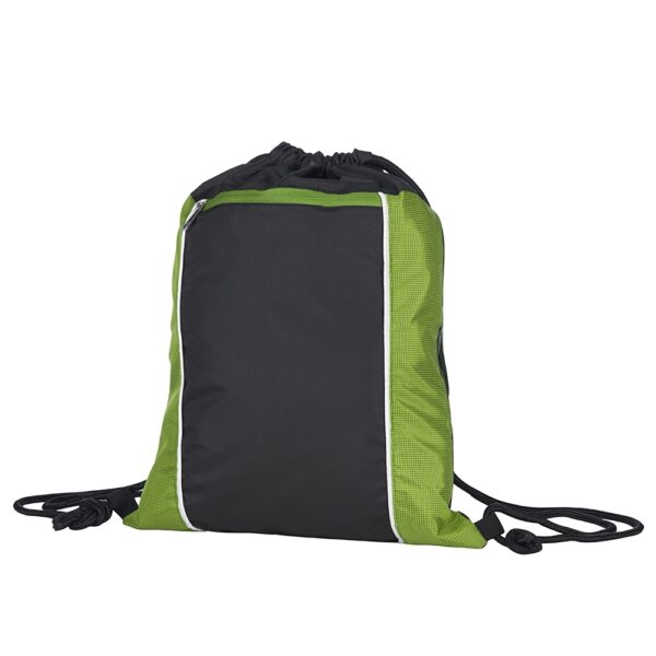 Mochila Saco Personalizada com personalização de marca corporativa. Opção de brinde personalizado para empresas.