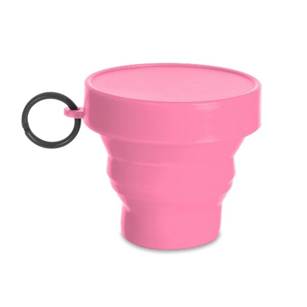 Copo Personalizado de Silicone Retrátil 150ml - HUBZB-14273 - A Huble oferece atendimento especializado para brindes corporativos e mochilas personalizadas para empresas e agências de eventos. Sua melhor opção em brindes corporativos está na Huble com entrega para todo Brasil.