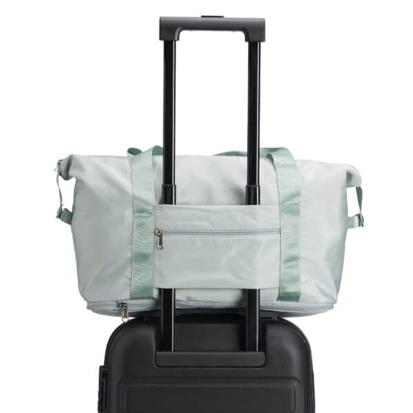 Bolsa de Viagem Personalizada com personalização de logotipo de marca empresarial. Brinde corporativo especial.