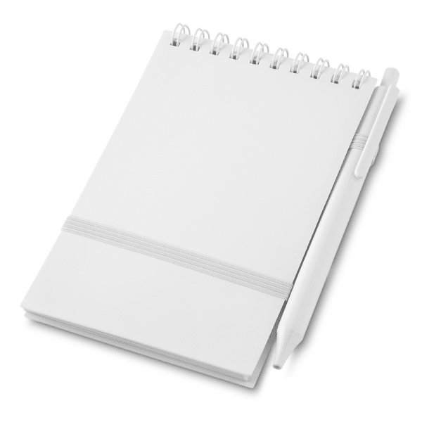 Bloco de Notas Personalizados c/ Caneta - HUBAS-BL028