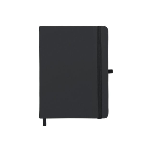 Caderno Personalizado com personalização de marca empresarial. Opção de brinde personalizado para empresas.