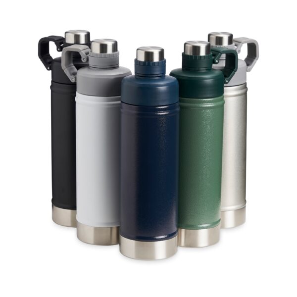 Garrafa Térmica Personalizada com personalização de logotipo de marca corporativa. Brinde personalizado exclusivo.