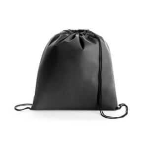 Mochila Saco Personalizada com logotipo de marca empresarial. Opção de brindes para empresa.