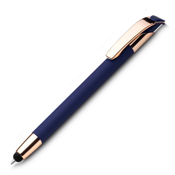 Caneta Personalizada com personalização de logotipo de marca empresarial. Excelente brinde para empresas.