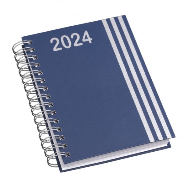 (20x16 cm) | Agenda Personalizada Diária 2024 Wire-o - HUBZB-14627 - Image 2