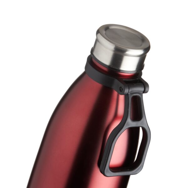 Garrafa Térmica Personalizada com personalização de logotipo de marca corporativa. Brinde personalizado criativo.
