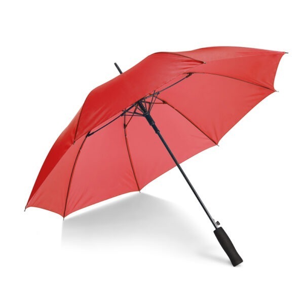 Guarda Chuva Personalizado com personalização de logotipo de marca corporativa. Excelente brinde para empresas.