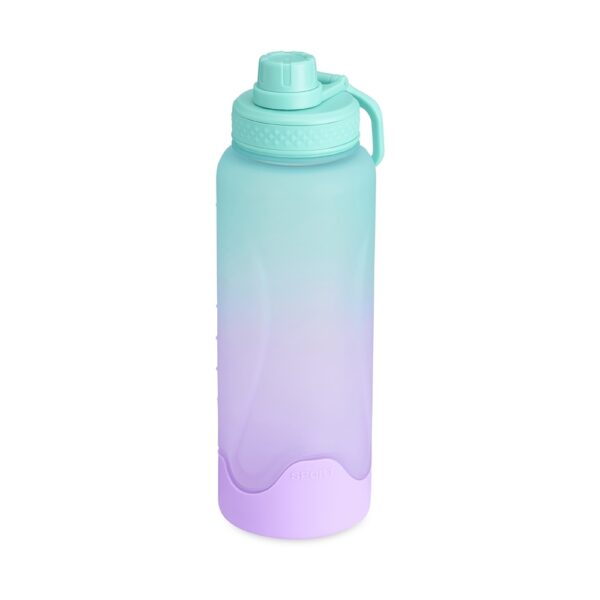 Garrafa Personalizada com personalização de logotipo de marca empresarial. Brinde personalizado elegante.