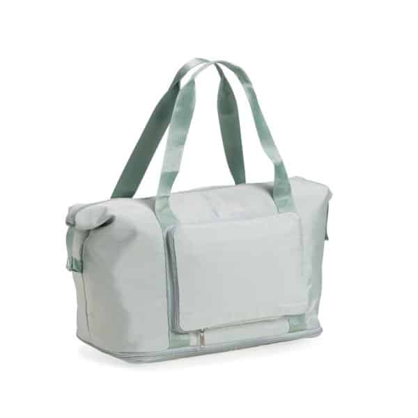 Bolsa de Viagem Personalizada com personalização de logotipo de marca empresarial. Brinde corporativo especial.