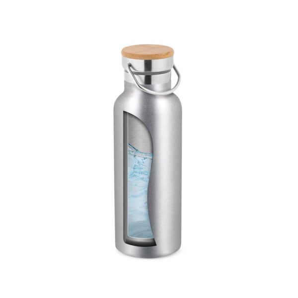 Garrafa Térmica Personalizada com logotipo de marca empresarial. Brinde personalizado diferenciado.