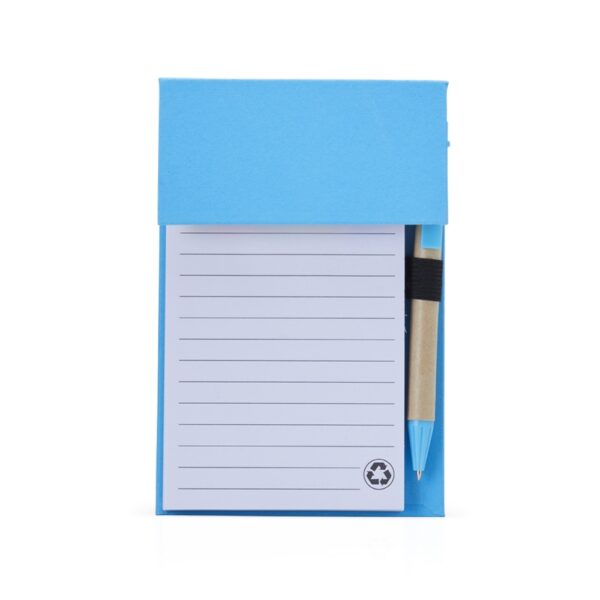 Bloco de Notas Personalizado c/ Autoadesivos e Caneta - HUBZB-05049 - Image 2