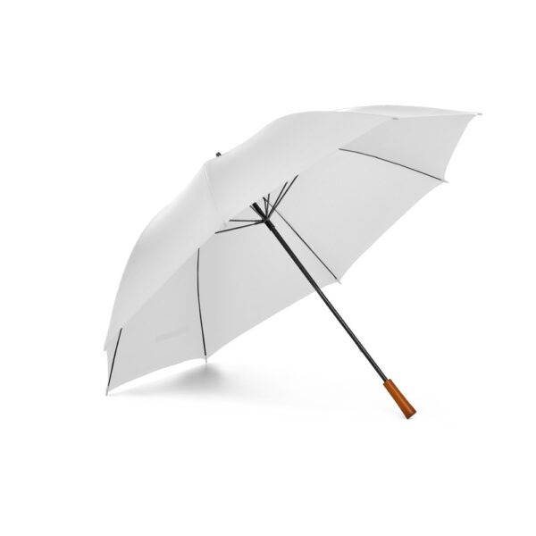 Guarda Chuva Personalizado com logotipo de marca corporativa. Perfeito brinde para empresas.