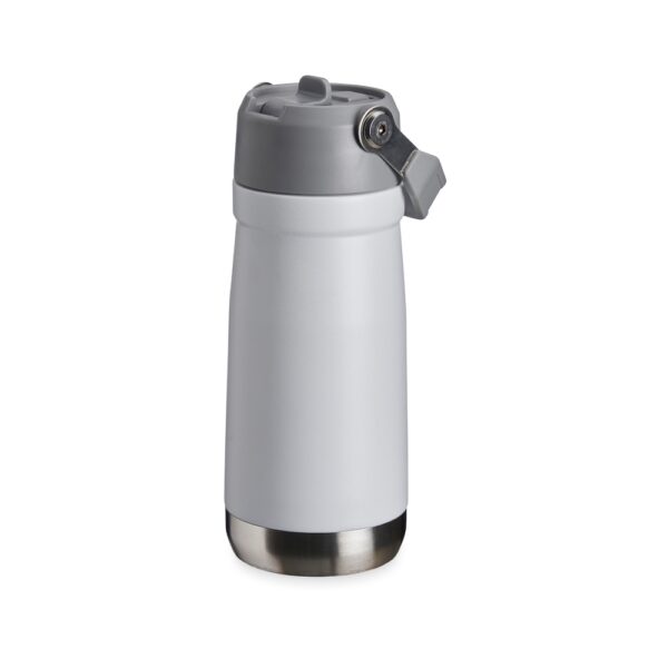 Garrafa Térmica Personalizada com logotipo de marca empresarial. Brinde corporativo exclusivo.