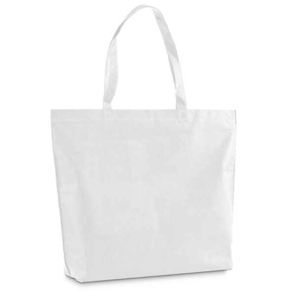 Sacola Personalizada com personalização de logotipo de marca empresarial. Brinde corporativo exclusivo.
