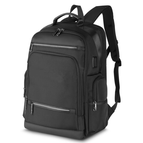 Mochila Personalizada com gravação de marca empresarial. Tipo de brinde corporativo para empresas.