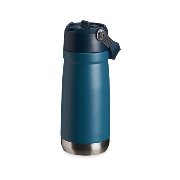 Garrafa Térmica Personalizada com logotipo de marca empresarial. Brinde corporativo exclusivo.