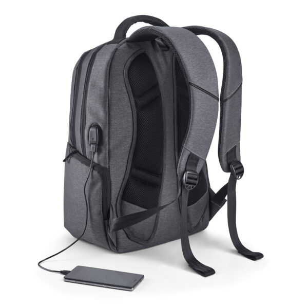 Mochilas personalizadas com logotipo, elegantes e práticas para brindes empresariais.