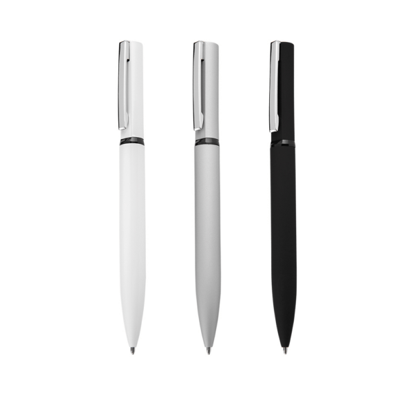 Caneta Personalizada com personalização de logotipo de marca corporativa. Excelente brinde para empresas.