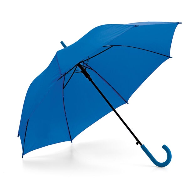 Guarda Chuva Personalizado com gravação de logotipo de marca corporativa. Brinde personalizado criativo.