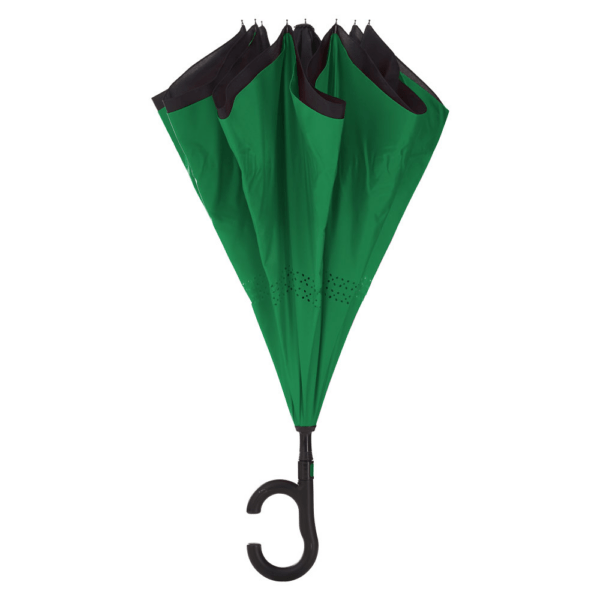 Guarda Chuva Personalizado com personalização de logotipo de marca empresarial. Brinde personalizado elegante.