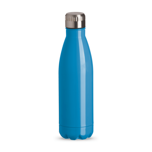 Garrafa Personalizada Aço Inox 750ml (AZUL) - HUBAS-4600 - A Huble oferece atendimento especializado para brindes corporativos e mochilas personalizadas para empresas e agências de eventos. Sua melhor opção em brindes corporativos está na Huble com entrega para todo Brasil.