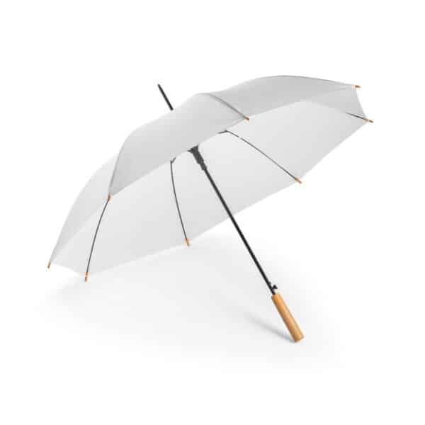 Guarda Chuva Personalizado com gravação de logotipo de marca corporativa. Brinde corporativo distinto.