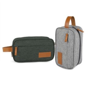 Necessaire Personalizada com personalização de logotipo de marca corporativa. Brinde personalizado exclusivo.