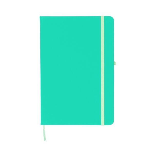 Caderno Personalizado com gravação de marca empresarial. Opção de brindes para empresa.
