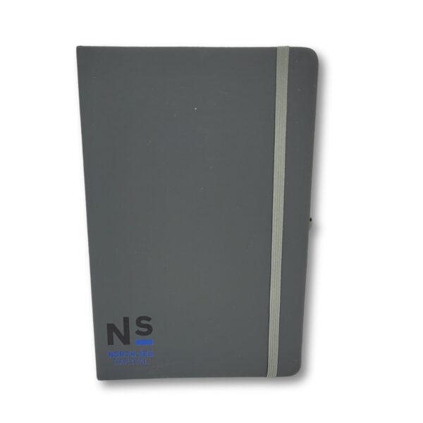 (21x14 cm) | Caderno Personalizado tipo Moleskine - COM PAUTA - HUBZB-14092N - Image 2
